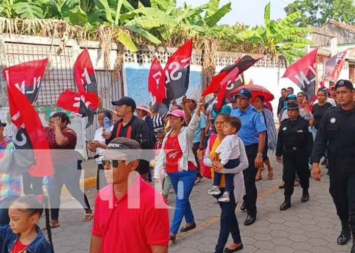 Foto: Matagalpa, Granada y Ometepe realizan caminata rumbo al 44/19 / TN8