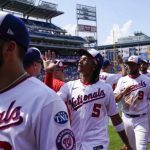 Thomas roba 4 bases y los Nacionales vencen 6-1 a Gigantes