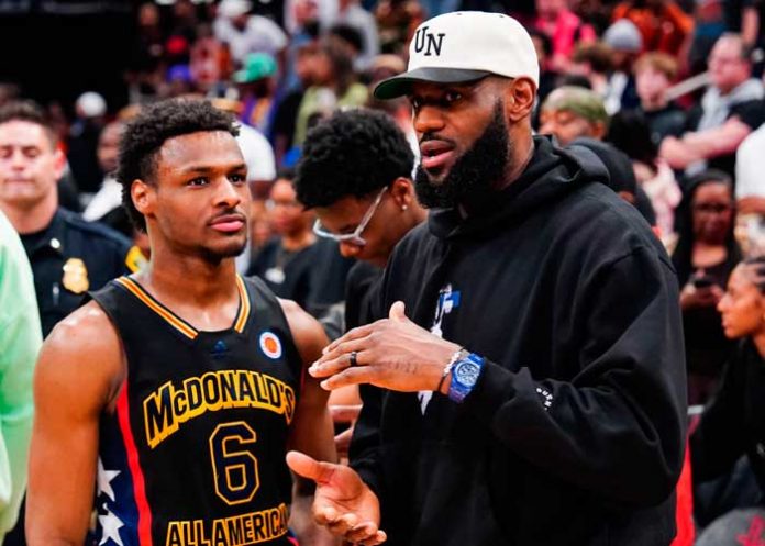 James bronny, james, baloncesto, lebron, paro, cardíaco,