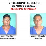 Tras las rejas dos supuestos abusadores y otras “prendas” más en Granada Continúa la lucha contra el narcomenudeo en Granada
