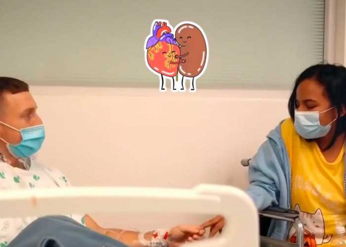 Joven le dona un riñón a su novio con insuficiencia renal