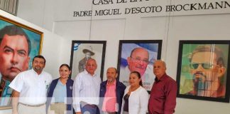 Padre Miguel d'Escoto en Managua siempre presente