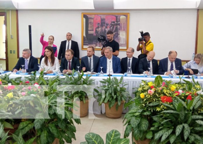 Foto: Acuerdos entre Nicaragua y Belarús / TN8