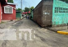 Transformación del barrio Julio Buitrago, en Managua, con más calles nuevas Foto: Nuevas calles para el barrio Julio Buitrago, Managua / TN8