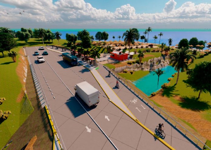 co Foto: MTI inicia nueva fase de construcción de la Carretera Costanera en Nicaragua/ TN8