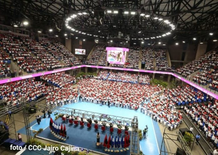 Foto: Congreso en Nicaragua de la Juventud Sandinista