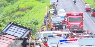 Vivas por milagro en brutal accidente de La Concha