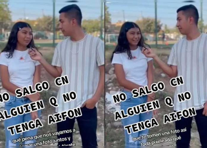 No sale con alguien que no tenga iPhone 