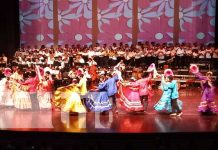 Estudiantes de Nicaragua se lucen en gala artística por el 44 / 19 Foto: Gala artística del MINED en saludo a la Revolución Sandinista en Nicaragua / TN8
