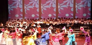 Foto: Gala artística del MINED en saludo a la Revolución Sandinista en Nicaragua / TN8
