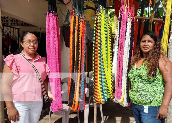 Foto: Variedad de hamacas en emprendimiento de Nandaime / TN8