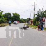 Chavalo de 17 años con lesiones tras invasión de carril en Jalapa Foto: Accidente de tránsito en Jalapa, departamento de Nueva Segovia / TN8