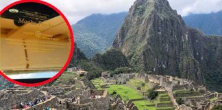 Se roban placa de oro de Machu Picchu