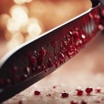 Foto: Ataque con machete (IA)