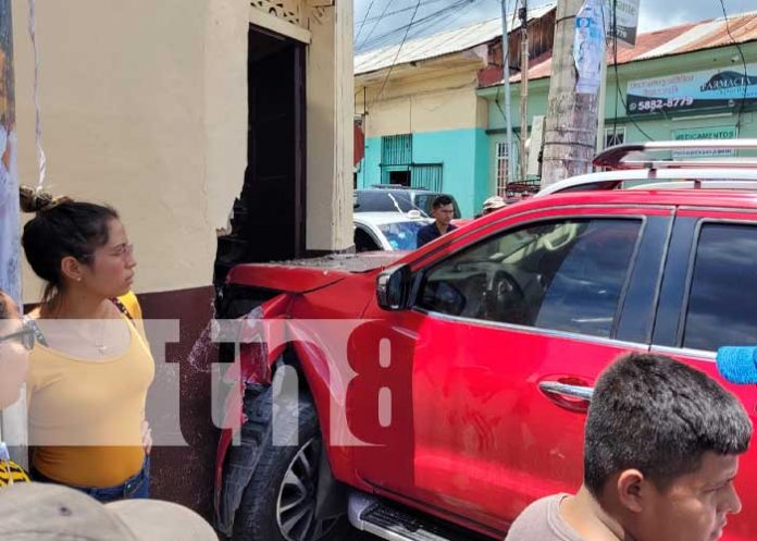 Foto: Accidente de tránsito en Matagalpa / TN8