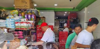 Foto: Ambiente en el Mercado Iván Montenegro / TN8