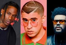 «Adrenalina con los mejores» Travis Scott, The Weeknd y Bad Bunny lanzaron “K-POP” Bad Bunny, Travis Scott y The Weeknd lanzan tema musical