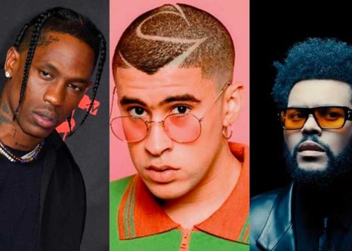 Bad Bunny, Travis Scott y The Weeknd lanzan tema musical 