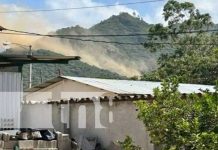 Foto: Fuerte explosión en Ocotal, Nueva Segovia / TN8
