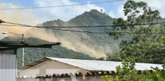 Foto: Fuerte explosión en Ocotal, Nueva Segovia / TN8