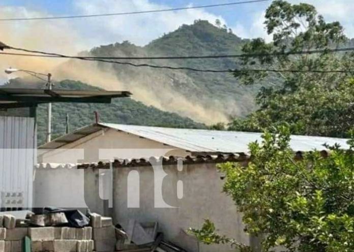 ocot-2 Foto: Fuerte explosión en Ocotal, Nueva Segovia / TN8