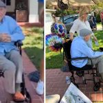 «Tierno» Abuelito cumple 100 años y pide acariciar a unos perritos Cumplió un siglo de vida con el amor de 200 perritos