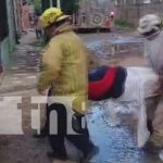 ¡Abejas desenfrenadas! Pican y dejan delicado de salud a un hombre en Estelí Foto: Picadura de abejas en Estelí / TN8