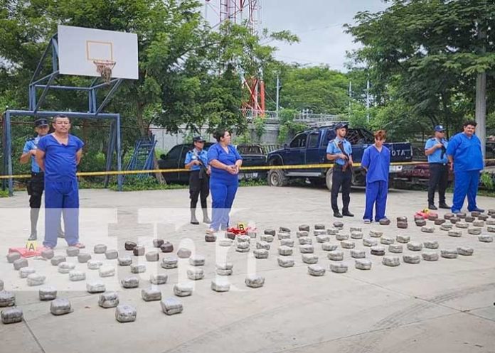 Foto: Incautación de drogas en Ocotal / TN8