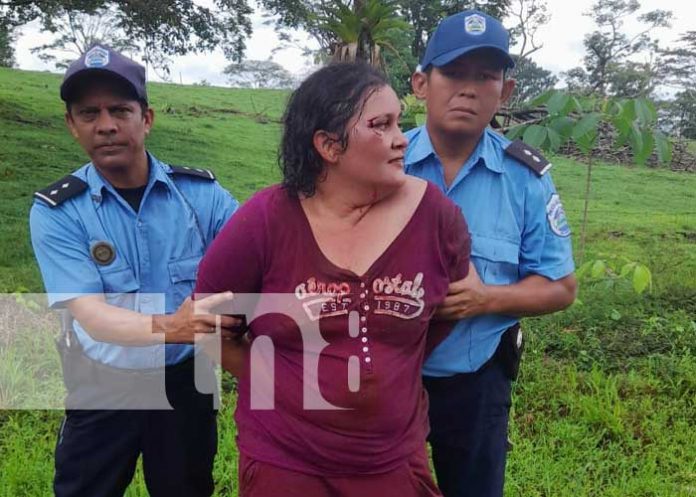 Foto: Mujer mató a machetazos a un anciano en el Caribe Sur de Nicaragua / TN8