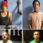 Foto: Captura de sujetos violentos en Ciudad Sandino / TN8