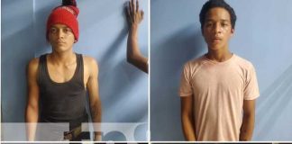 Foto: Captura de sujetos violentos en Ciudad Sandino / TN8