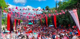 Caminata en celebración del 19 de julio en Matagalpa y Somoto