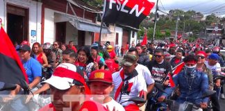 Caminata en celebración del 19 de julio en Matagalpa y Somoto