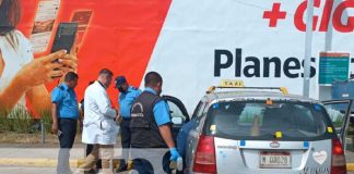 Foto: Hallazgo de un hombre muerto en gasolinera de Rubenia, Managua / TN8