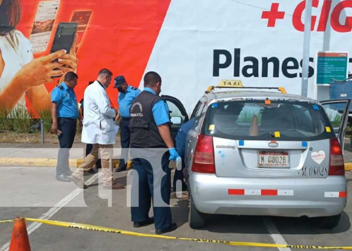 taxis-1 Foto: Hallazgo de un hombre muerto en gasolinera de Rubenia, Managua / TN8