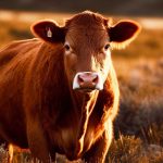 Recibe fuerte golpe de una vaca mientras grababa un TikTok