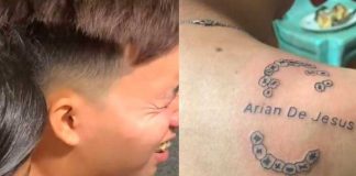 Se vuelve viral tras tatuarse la mordida de su novia