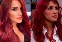 ¡Un guiño al pasado!: Dulce María regresa a su look pelirojo para su gira con RBD