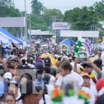 Tradicional recorrido de la imagen de Santo Domingo de Guzmán en Managua