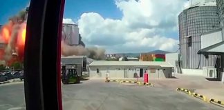 Fuerte explosión en un almacén de Turquía dejó a doce personas heridas