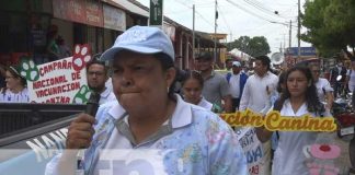 Lanzamiento departamental de vacunación contra la rabia en Nandaime