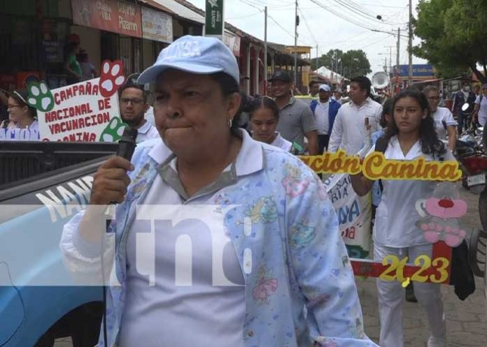 1 Lanzamiento departamental de vacunación contra la rabia en Nandaime