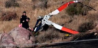 Choque de dos helicópteros contra incendio deja tres muertos en California