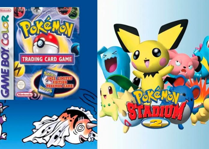 Disponibles en Nintendo Switch, Pokémon Stadium 2 y Pokémon Trading Card Game