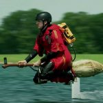 Impactante escoba voladora de Harry Potter ya es una realidad Foto: Impactante escoba voladora de Harry Potter ya es una realidad / Cortesía