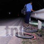 Joven ciclista pierde la vida en accidente de tránsito en Somoto, Madriz Joven ciclista pierde la vida en accidente de tránsito en Somoto, Madriz