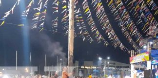 El 'Palo Lucio' de Chema pelón da la bienvenida a las fiestas tradicionales de Managua