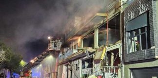 Una persona muerta y 14 heridos por fuerte explosión en edificio de España