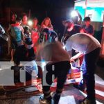 Explosión de una llanta causa accidente sobre la carretera Masaya a Catarina Explosión de una llanta causa accidente sobre la carretera Masaya a Catarina