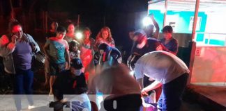 Explosión de una llanta causa accidente sobre la carretera Masaya a Catarina